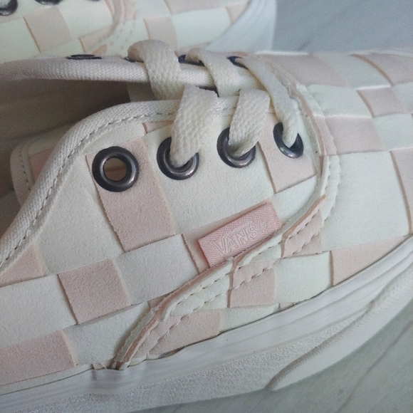 VANS NEW Stackform Woven Check Lace Up Shoes - Picture 8 of 13